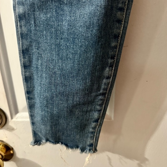 PAIGE Hoxton Ankle in Dezi Destructed distressed skinny ankle jeans 28 - Picture 3 of 13